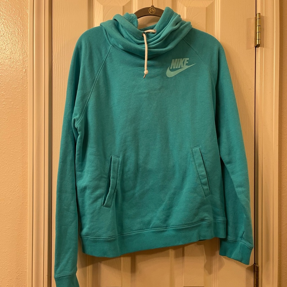 Womens funnel neck hoodie